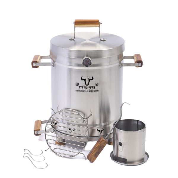 Barril mediano para asar carne
